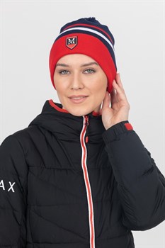 Шапочка MOAX Blizzard Blue/red 46631M-75100 - фото 24669