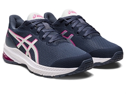 Кроссовки ASICS GT-1000 12 GS grey/pink 1014A296-020 - фото 25647